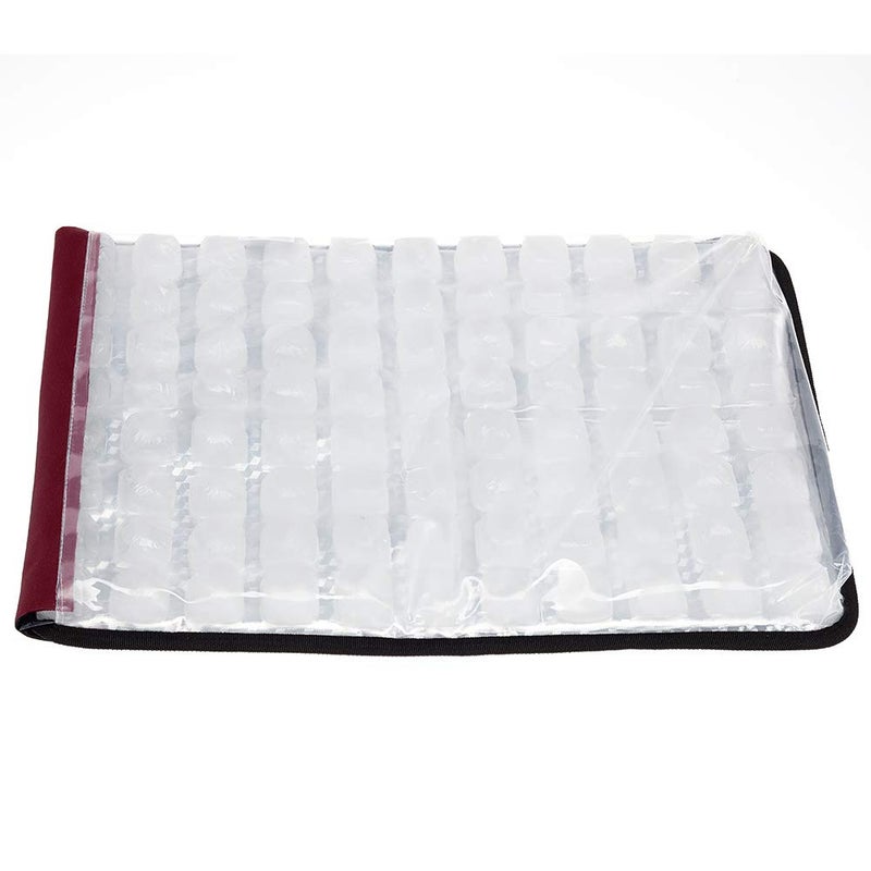 FlexiFreeze Party Mat Chiller - Food Cooling Buffet Cooler for Cold Serving Red (19" x 15") - Image 2